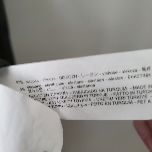 Zara Satin Sage Green Ruched Button Up Blouse Top, S - Picture 7 of 8